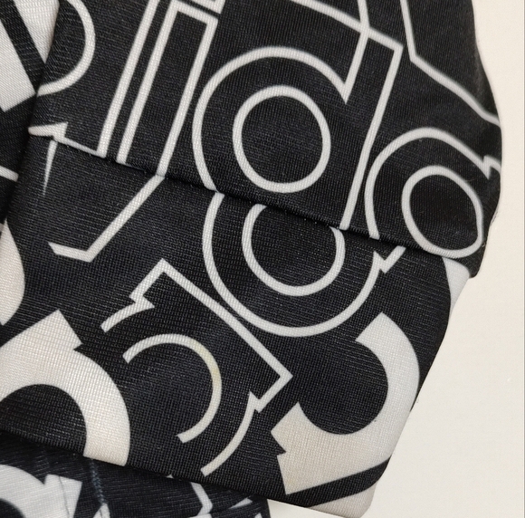 Adidas Black and White Logo Zip Up Jacket - Picture 9 of 10